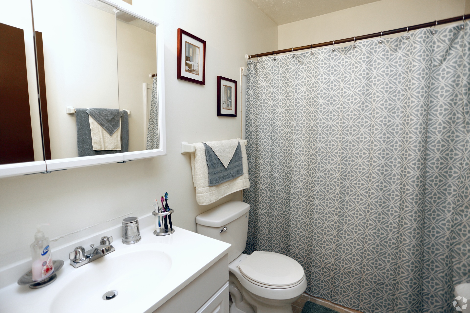 Kingston Green Apartments bathroom in Kokomo Indiana